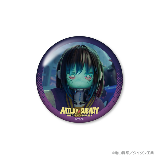 予約商品】アニメ『銀河特急 ミルキー☆サブウェイ』缶ミラー