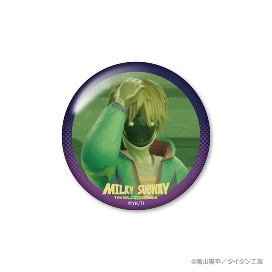 予約商品】アニメ『銀河特急 ミルキー☆サブウェイ』缶ミラー